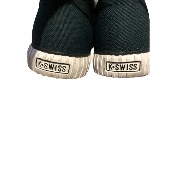 KSwiss Vintage Canvas Rubber Toe Sneakers Mens 8.5