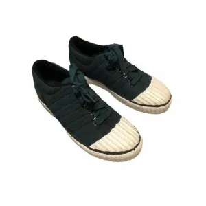 KSwiss Vintage Canvas Rubber Toe Sneakers Mens 8.5