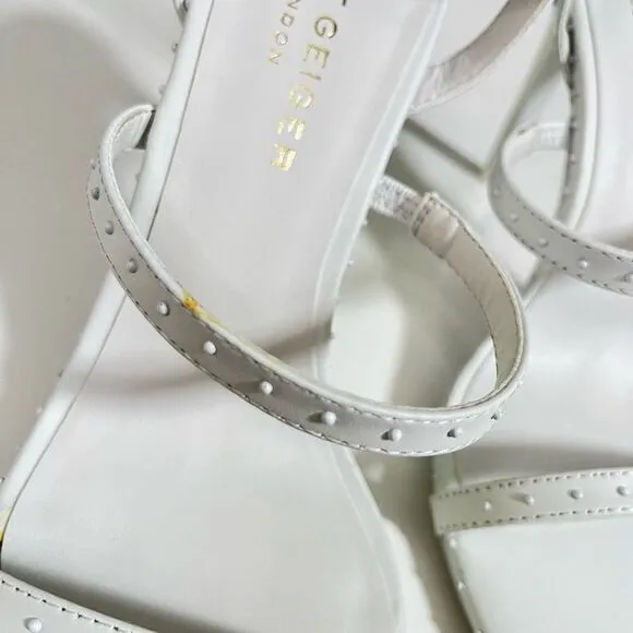 KURT GEIGER LONDON Portia Drench Stud Embellished Strappy Sandals