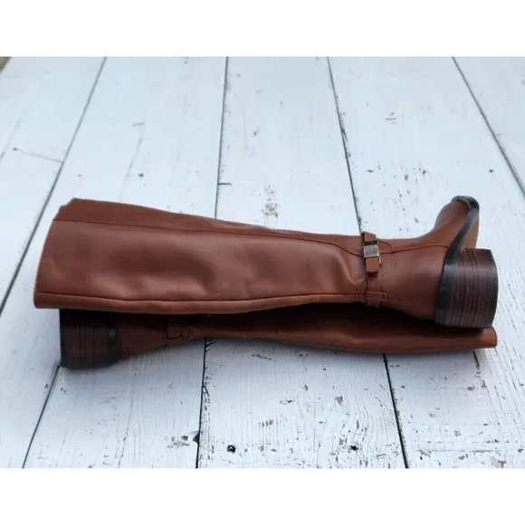 L Paolo Women's Brown Zip Up Knee High Boots US 6 EU 36 - NEW