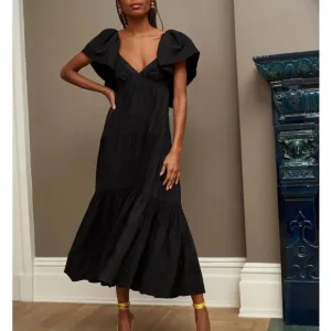 La Ligne Stella Maxi Dress - Navy/Black