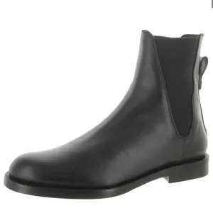 Lafayette 148 New York Barrett Round Toe Stretch Leather Pull On Ankle Boot 40