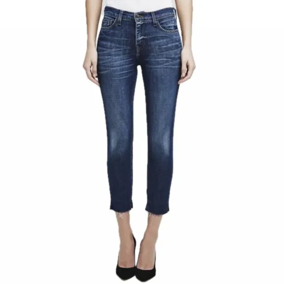 L’Agence Nicoline French Slim Fit With Slit - Diamond