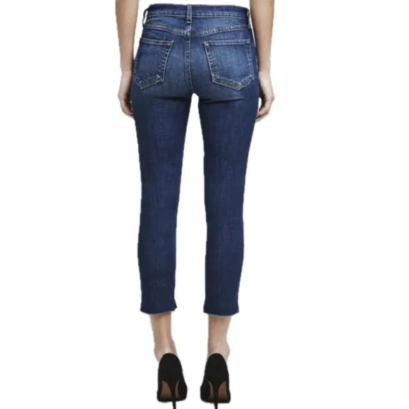 L’Agence Nicoline French Slim Fit With Slit - Diamond