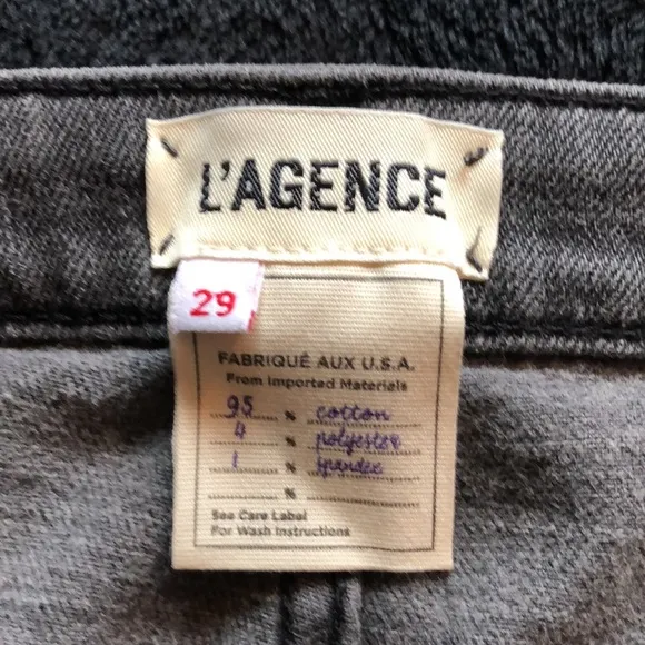 L’Agence Serena Cropped Baby Flare