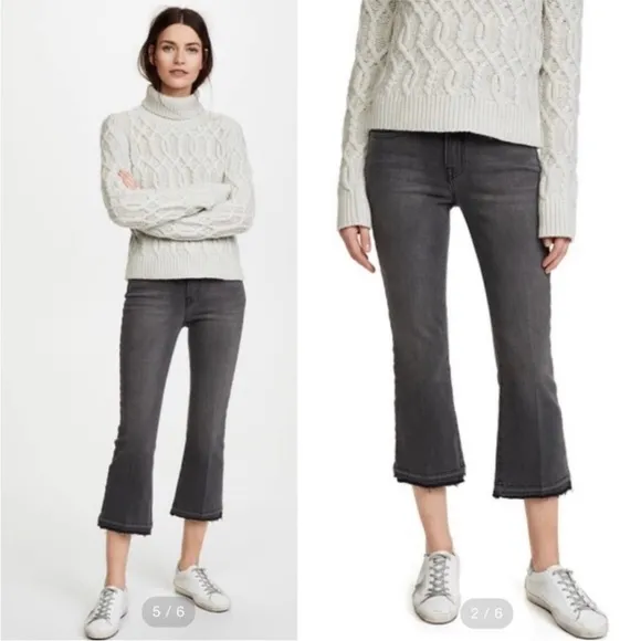 L’Agence Serena Cropped Baby Flare