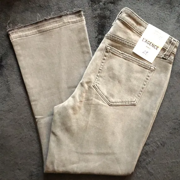 L’Agence Serena Cropped Baby Flare