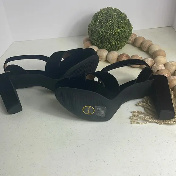 Lauren by Ralph Lauren women’s Velvet/Suede Sasha Sandals Platform Sz 11