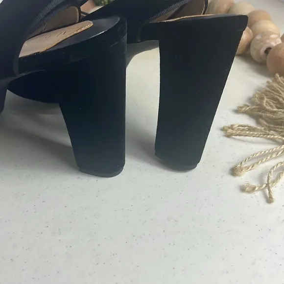 Lauren by Ralph Lauren women’s Velvet/Suede Sasha Sandals Platform Sz 11