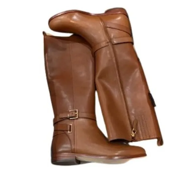 Lauren Ralph Lauren “Blayke” Buckled Riding Boots – Size 5 B