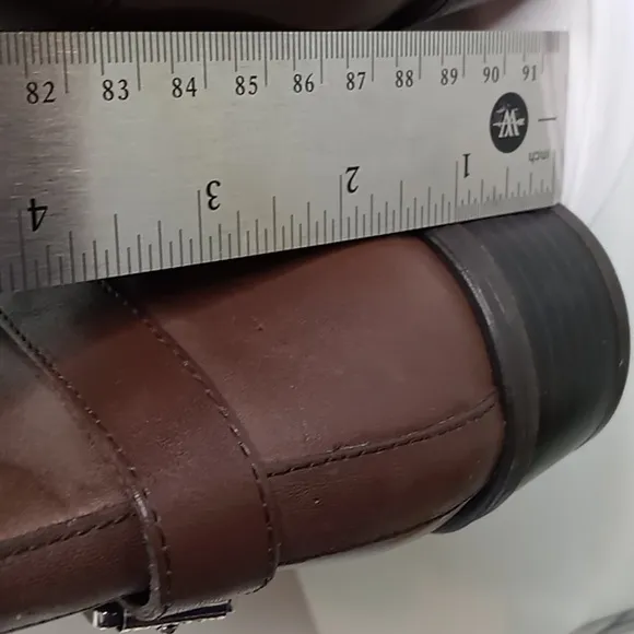 Lauren Ralph Lauren - Marion - Leather Riding Boots -Brown -size  8 B