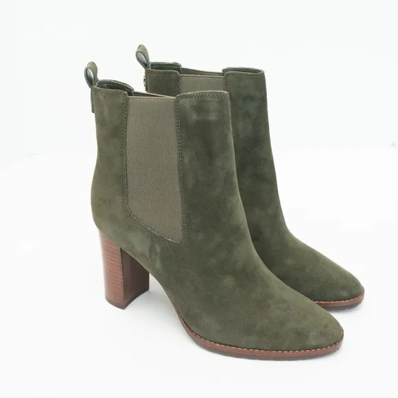 Lauren Ralph Lauren. Mylah Stretch Ankle Boots.