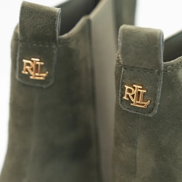 Lauren Ralph Lauren. Mylah Stretch Ankle Boots.