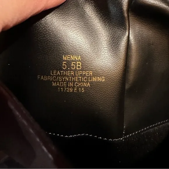 Lauren Ralph Lauren Two Tone Knee High Riding Boots Women's 5.5