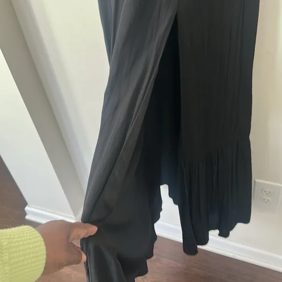 Lavender Brown Black Davina Maxi Dress M