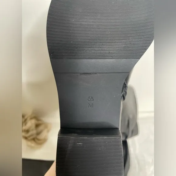Leather riding boots
