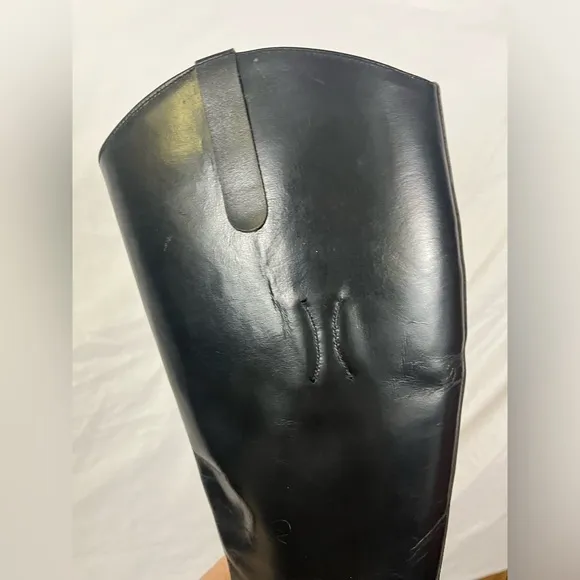 Leather Womens Heritage Field‎ Black Tall Equestrian Riding Boots- Size 8