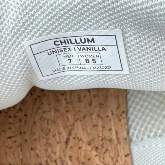 Lems chillum lace up cream vanilla sneakers 8.5