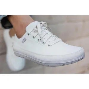 Lems chillum lace up cream vanilla sneakers 8.5
