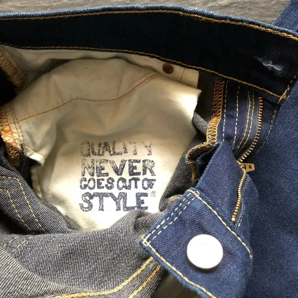 LEVI STRAUSS &amp; CO.] Y2K Limited edition boots cut Denim Jean