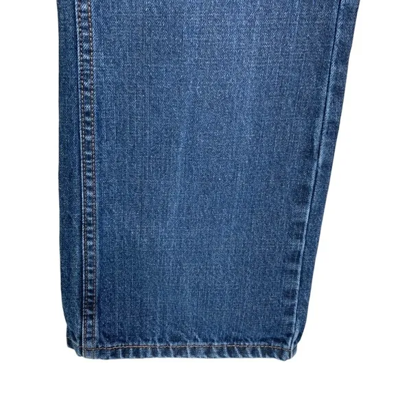 Levi’s 527 Stretch Slim Fit Size 32”X34” Factory Distressing