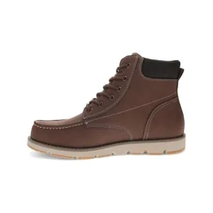 LEVI'S Mens Brown Pull Tab Dean Round Toe Wedge Chukka Boots 12 M