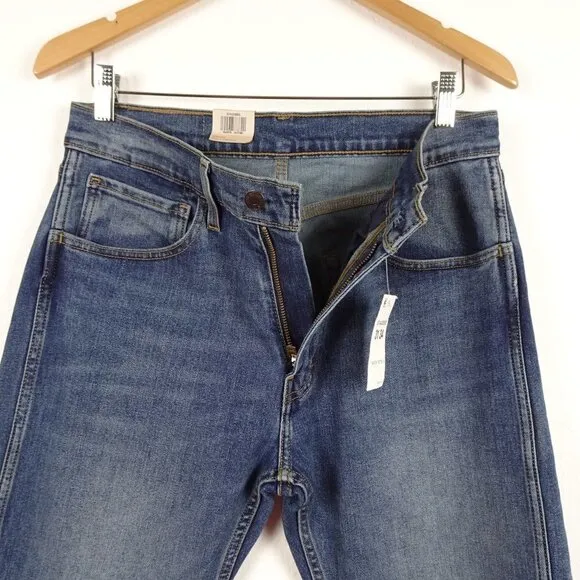 Levi's Workwear Fit Jeans Men's 31x34 Blue Denim Stretch Fits Over Boots