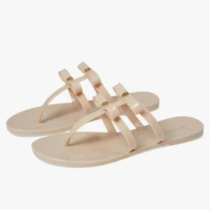 Lilly Pulitzer Harlow Jelly Sandals in Nude NWT