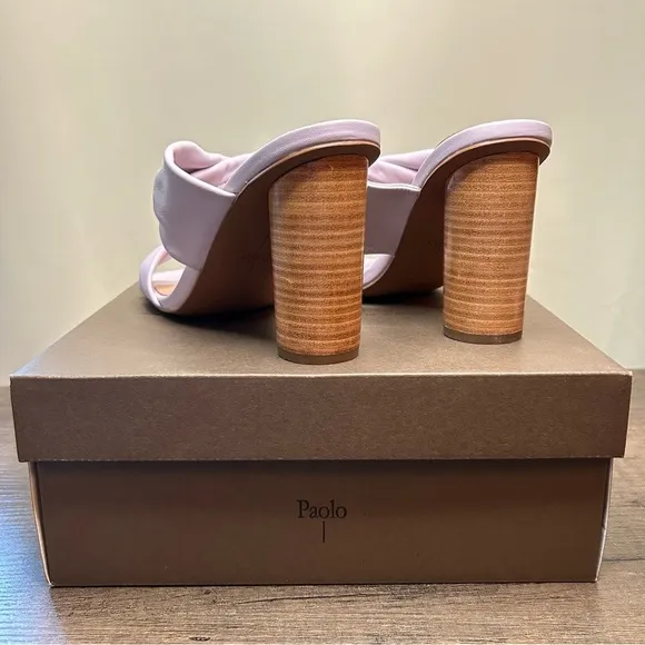 Linea Paolo Imani Lavender Heeled Sandals