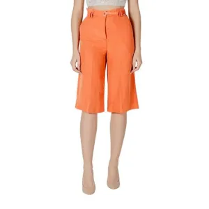 Liu Jo Orange Lyocell Women's Short