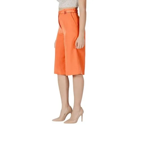 Liu Jo Orange Lyocell Women's Short