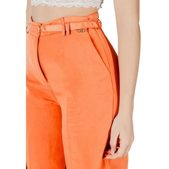 Liu Jo Orange Lyocell Women's Short