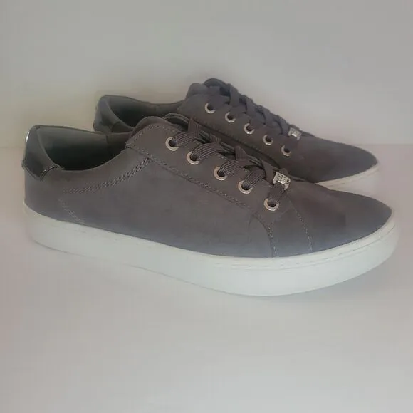 Liz Claiborne Women's Grey Warwick Canvas Sneakers
