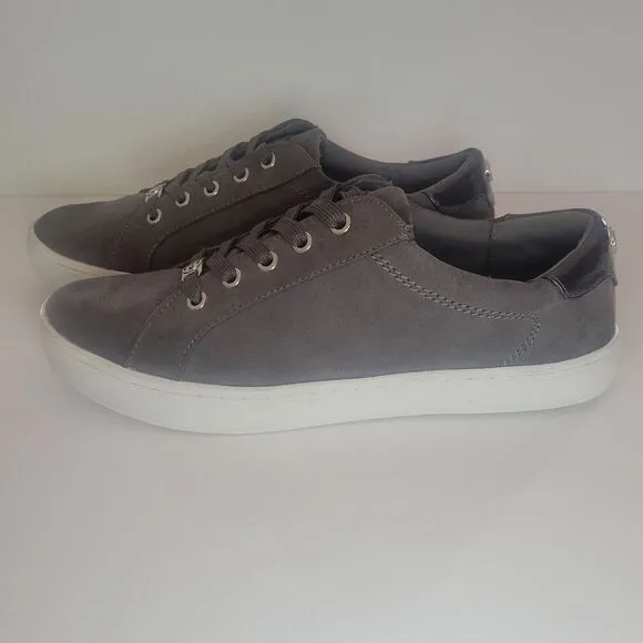 Liz Claiborne Women's Grey Warwick Canvas Sneakers