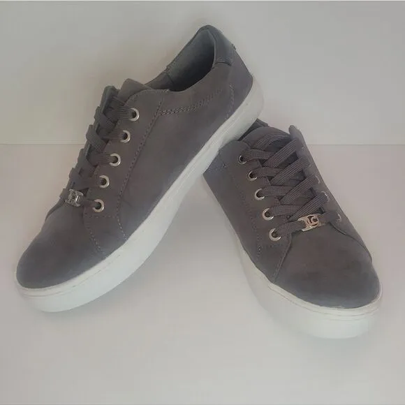 Liz Claiborne Women's Grey Warwick Canvas Sneakers