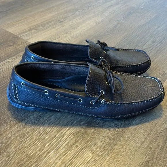 L.L. Bean leather moccasin driver shoes Men's size 11.5 D loafers slip on