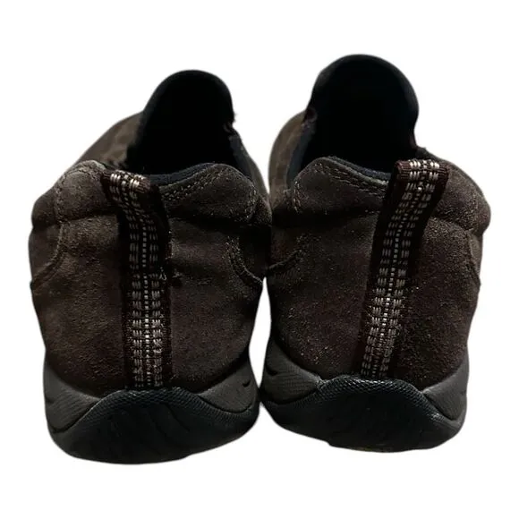 L.L. BEAN men's brown suede slip-on loafers size 12M