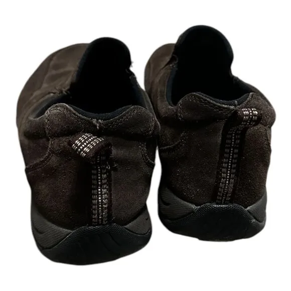 L.L. BEAN men's brown suede slip-on loafers size 12M