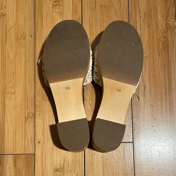Loeffler Randall Regina Clog Sandals Size 8.5