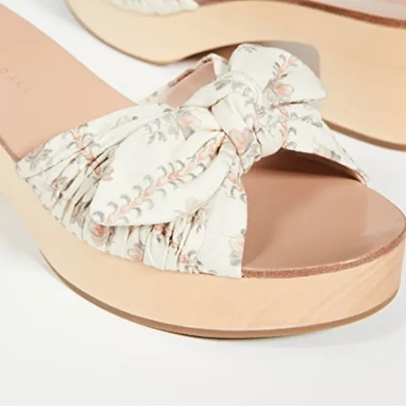 Loeffler Randall Regina Clog Sandals Size 8.5