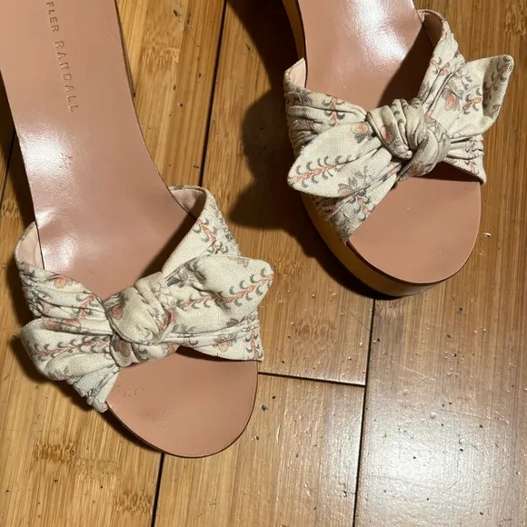 Loeffler Randall Regina Clog Sandals Size 8.5