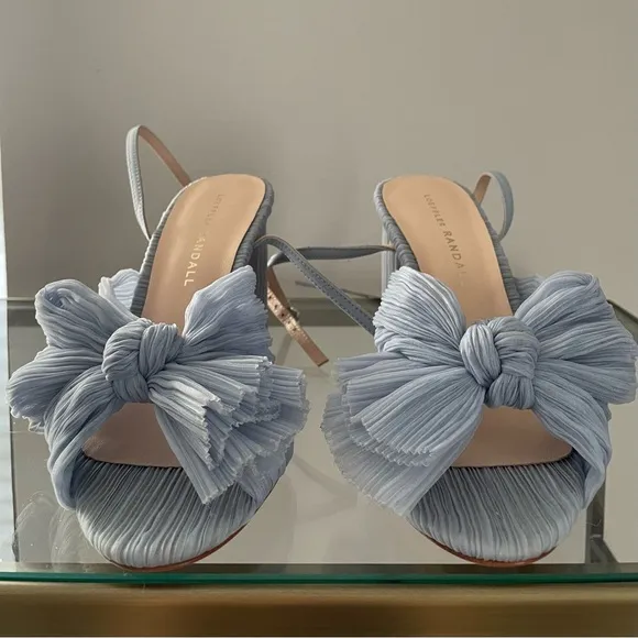 Loeffler Randall Women's Blue Camellia Heels