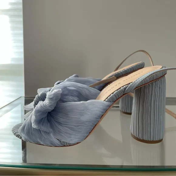 Loeffler Randall Women's Blue Camellia Heels