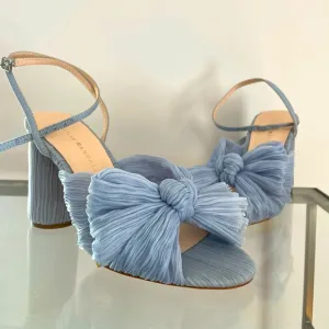 Loeffler Randall Women's Blue Camellia Heels