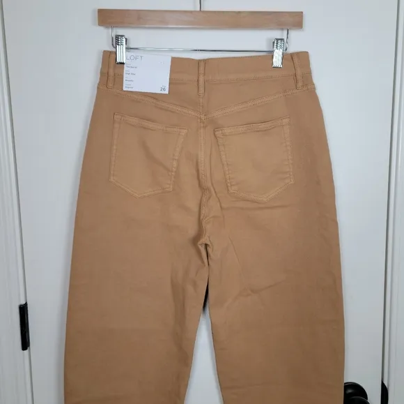 LOFT The Barrel High Rise Jeans Size 26/2