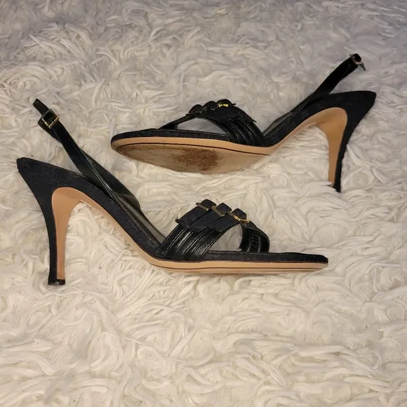Louis Vuitton Black Women's Sandals