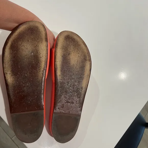 Louis Vuitton Red Sandals with Decorative Buckle