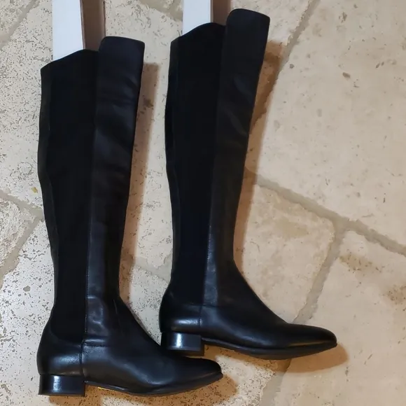 Louise et Cie Lo Andora  Stretch Leather Boots