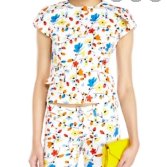 LOVE MOSCHINO short sleeved Zip Jacket Size 6