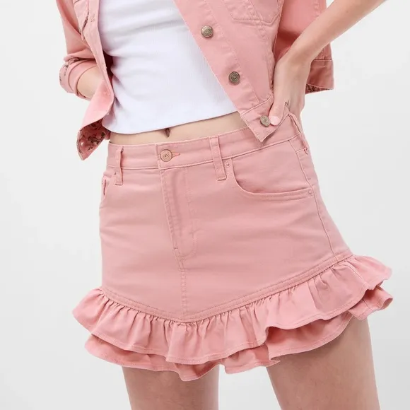 Loveshackfancy x Gap Denim Skirt